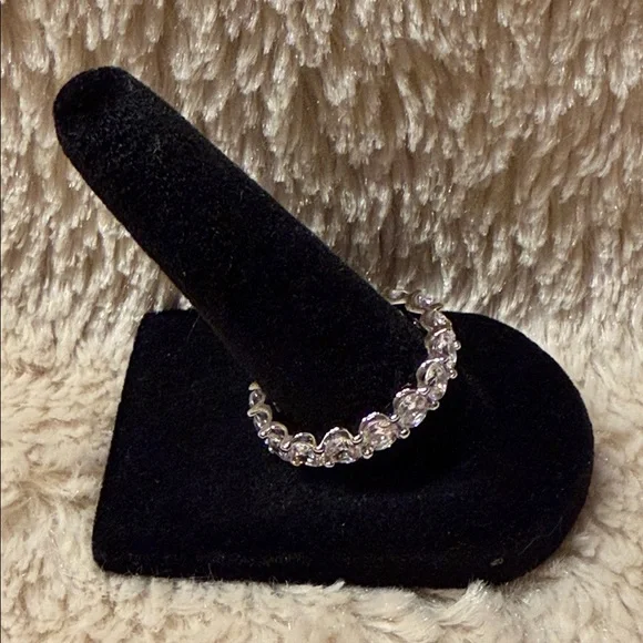 PAVOI Eternity Cubic Zirconia Ring - Picture 7 of 12